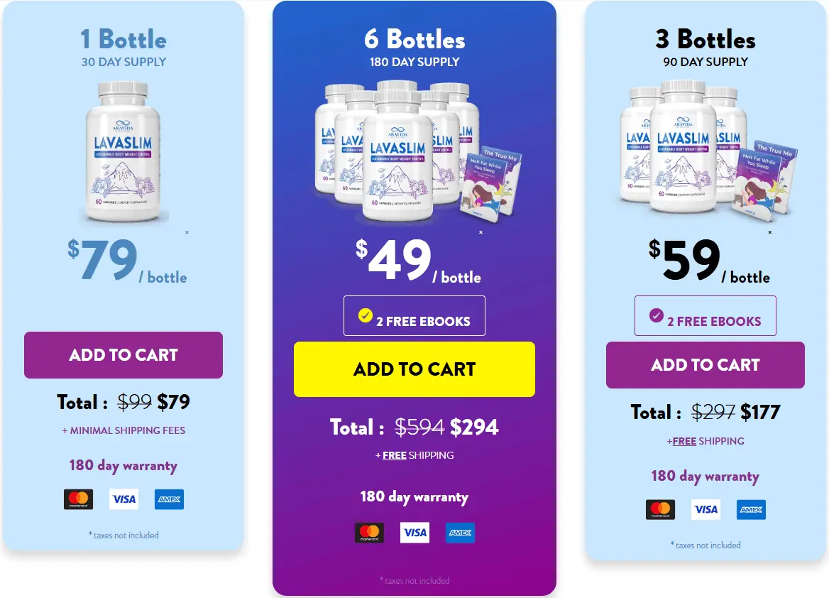 lavaslim-pricing
